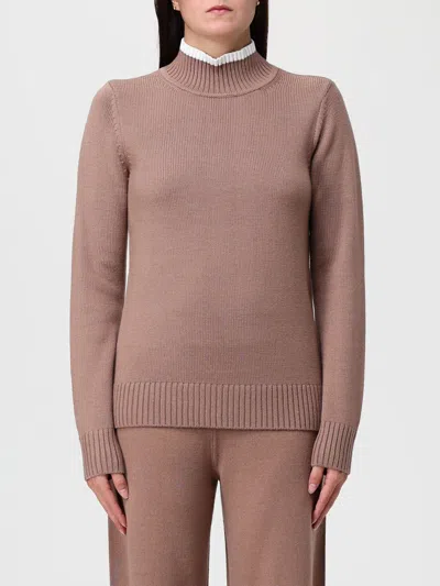 Ea7 Sweater  Woman Color Brown In Multi