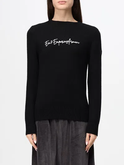 Ea7 Sweater Woman Color Black