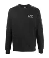 Ea7 Sweaters Black In Black