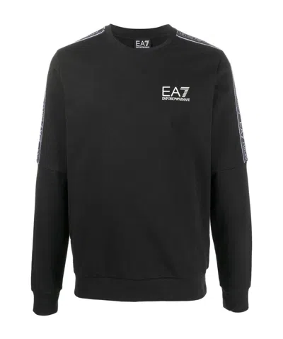 Ea7 Sweaters Black