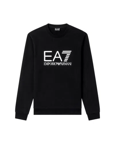 Ea7 Sweaters Black In Nero Neri E Grigi