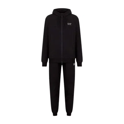 Ea7 Sweaters Black In Nero Scuri