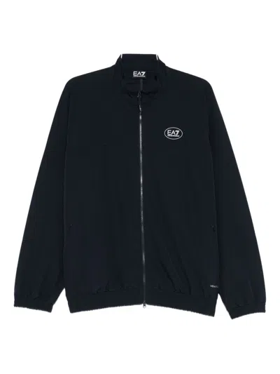 EA7 SWEATERS BLUE AND GREEN
