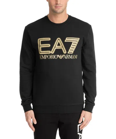 Ea7 Sweatshirt In Black