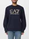 Ea7 Sweatshirt  Men Color Blue In Blue