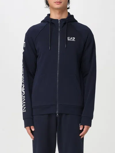 Ea7 Sweatshirt  Men Color Blue