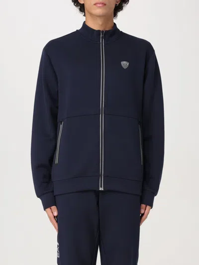 Ea7 Sweatshirt  Men Color Blue In Blau