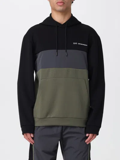 Ea7 Sweatshirt  Men Color Grey In Gray