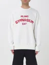 Ea7 Milano Gymnasium-motif Sweatshirt In Natural