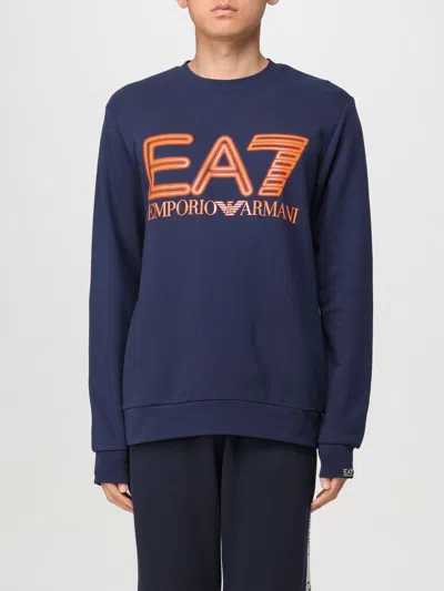 Ea7 Sweatshirt  Men Color Navy