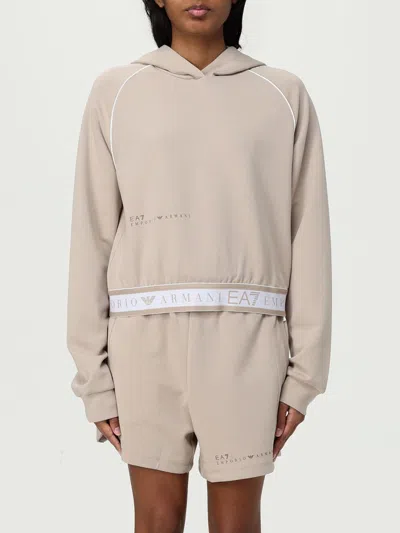 Ea7 Sweatshirt  Damen Farbe Beige
