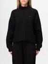 Ea7 Logo-patch Sweatshirt In Schwarz