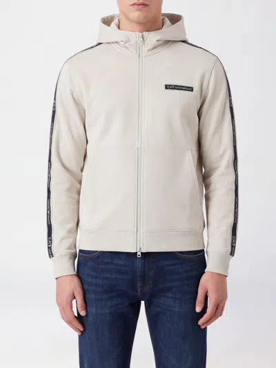 Ea7 Sweatshirt Men In Milk