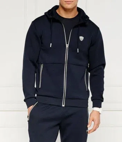 Ea7 Sweatshirt Sport Man  8npm20 Pj4ez Premium Core 1562 Blue Arms In Multi