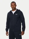 Ea7 Sweatshirt Sport Man  8npm33 Pjvrz 0562 Blue Arms In Blue