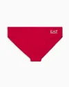 Ea7 Swim Briefs In Red