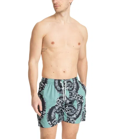 Ea7 Swim Shorts In Green