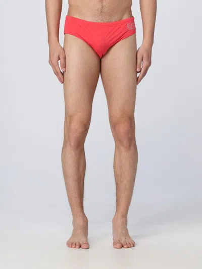 Ea7 Swimsuit  Men Color Coral
