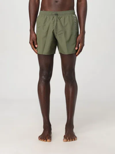 Ea7 Swimsuit  Men Color Green In Green