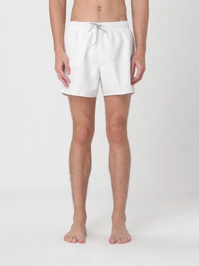 Ea7 Bademode  Herren Farbe Yellow Cream In White