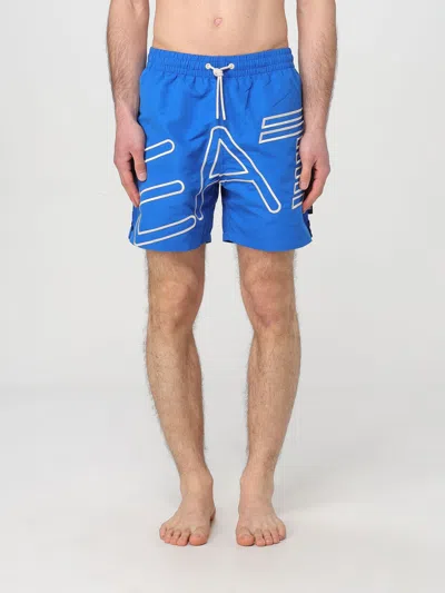 Ea7 Swimsuit  Swimwear Men Color Royal Blue In ロイヤルブルー