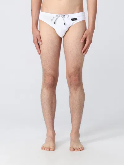 Ea7 Swimsuit  Swimwear Men In White