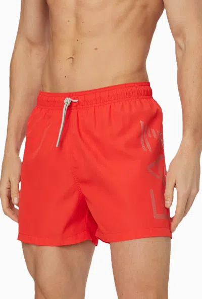Ea7 Swimsuit Man Red In Other