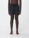 Ea7 Logo-detail Drawstring Swim Shorts In Black