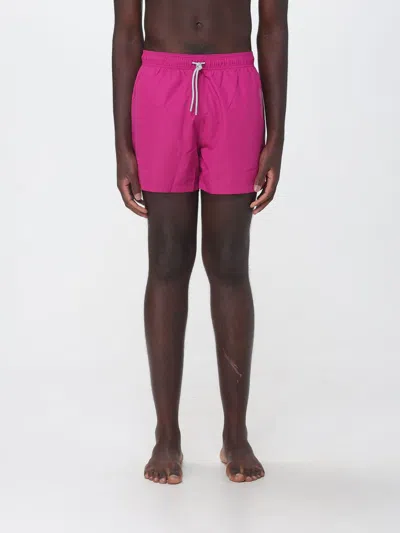 Ea7 Swimwear Swimsuit Men Color Fuchsia In Pink