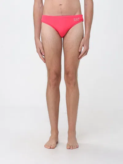 Ea7 Swimwear Swimsuit Men Color Red