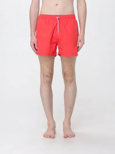 Ea7 Swimwear Swimsuit Men Color Red In Orange