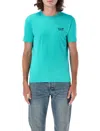 Ea7 Short-sleeved Round-necked T-shirt In 1815
