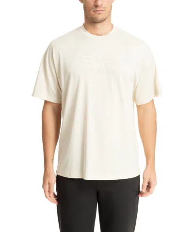 Ea7 T-shirt In Beige