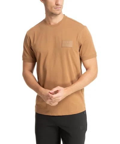 Ea7 T-shirt In Brown