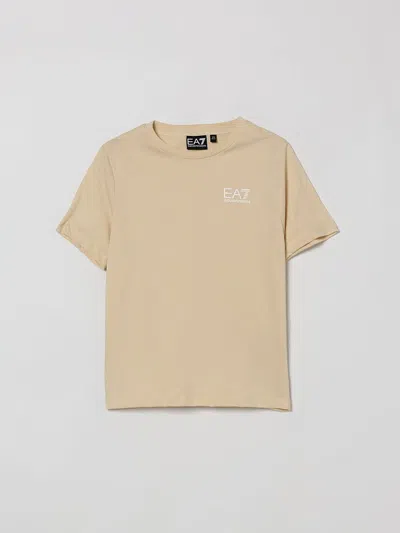 Ea7 T-shirt Kids  In Neutral