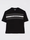 Ea7 T-shirt  Kids Color Black In Black