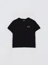 Ea7 T-shirt  Kids Color Black In Black