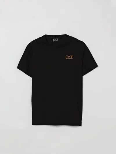 Ea7 T-shirt Kids  In Black