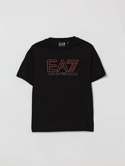 Ea7 T-shirt Kids  In Black
