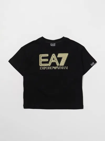 Ea7 T-shirt  Kids In Black