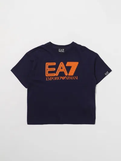 Ea7 T-shirt  Kids In Blue