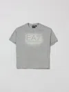 Ea7 T-shirt Kids  In Gray