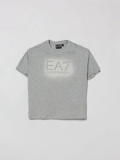Ea7 T-shirt Kids  In Gray