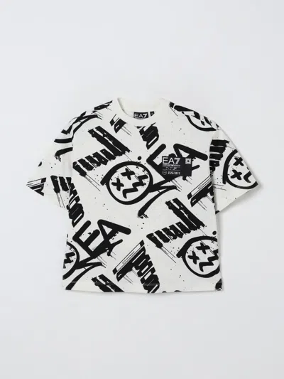 Ea7 T-shirt  Kids Color Ivory
