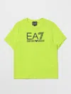 Ea7 T-shirt  Kids Color Lime