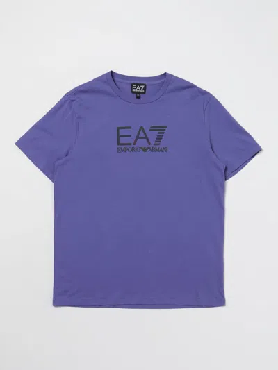 Ea7 Kids' T恤  儿童 颜色 皇家蓝 In Royal Blue