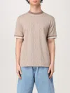 Ea7 T-shirt  Men Color Beige