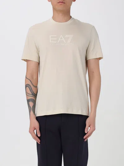 Ea7 T-shirt  Men Colour Beige