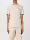 Ea7 T-shirt  Men Color Beige