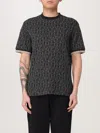 Ea7 Logo-print Crew-neck T-shirt In Black